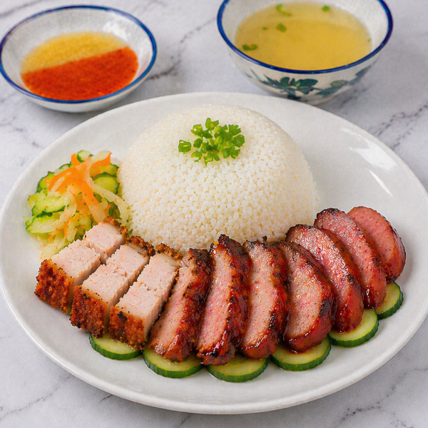 3 flavor rice 三味饭