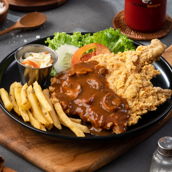 Wild Mushroom Chicken Chop
