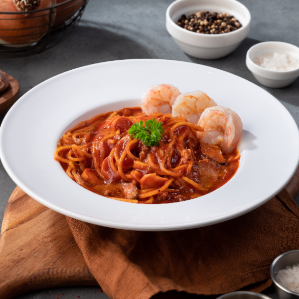 Seafood Bolognese