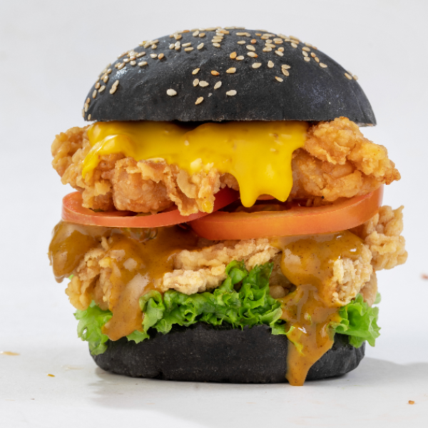 Curry Lava Burger