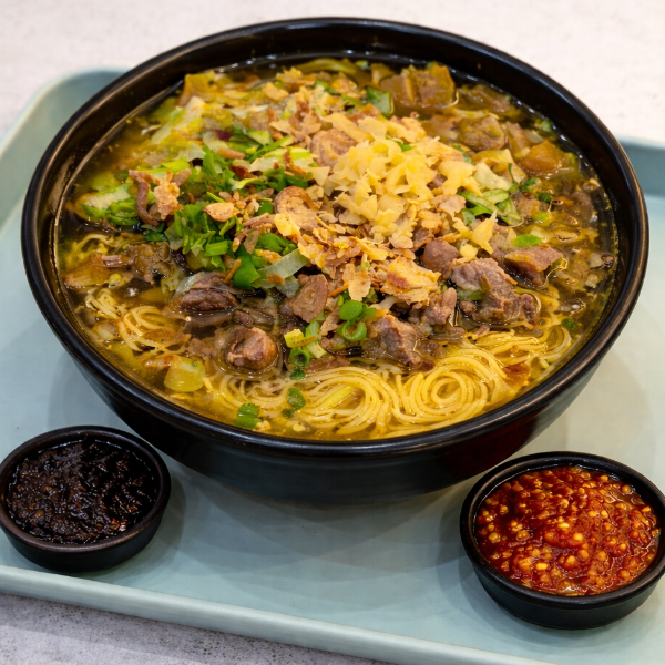 Bihun Sup Biasa Daging