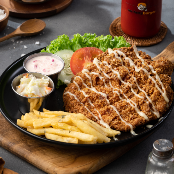 Honey Oat Chicken Chop