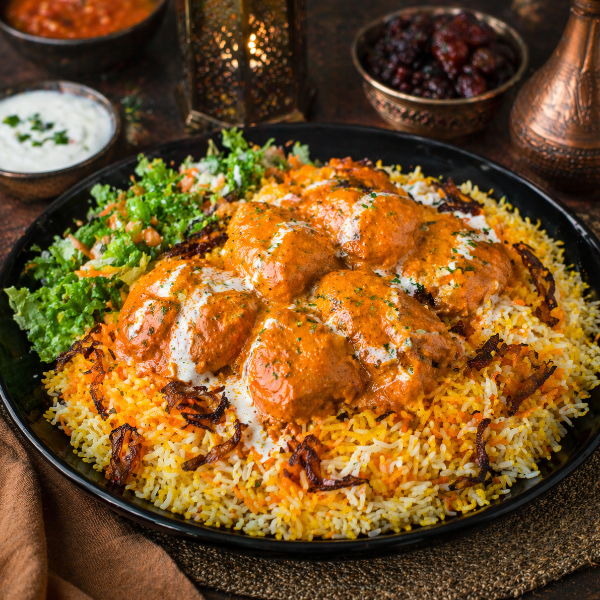 Butter Chicken Mandy Rice