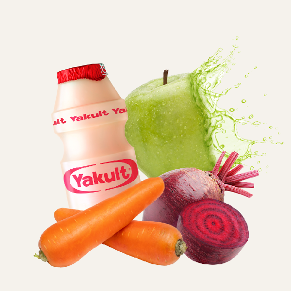 FY01. Apple + B.R + Carrot Yakult